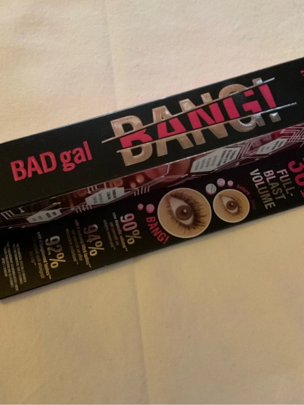 Mascara packaging